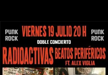 RADIOCTIVAS + BEATOS PERIFÉRICOS Ft Alex Viglia en Barcelona