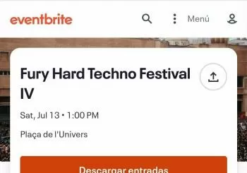 Fury Hard Techno Festival IV en Barcelona