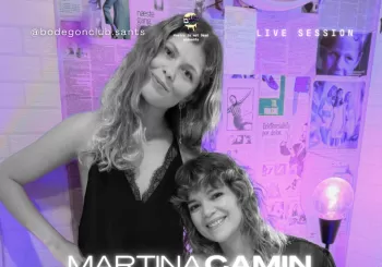 Martina Camin & Delfi Arroyo at Bodegón Club en Barcelona