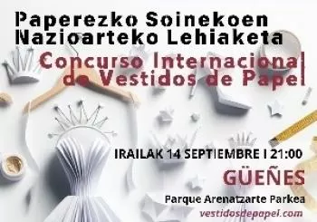 CONCURSO INTERNACIONAL DE VESTIDOS DE PAPEL GÜEÑES