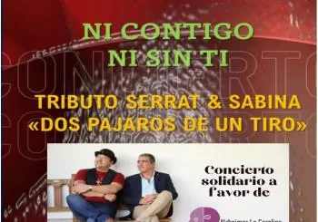 FILA 0: NI CONTIGO NI SIN TI - TRIBUTO SERRAT Y SABINA en Carolina
