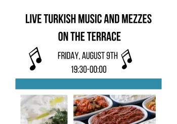 Live Turkish Music and Mezzes On The Terrace en Barcelona