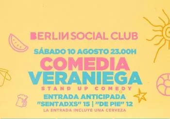COMEDIA VERANIEGA - BERLÍN SOCIAL CLUB en ALMERIA