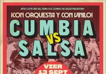 Cumbia vs Salsa en La Nau / orquesta + Djs en BARCELONA