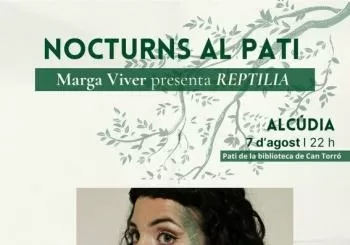 Marga Viver · NOCTURNS AL PATI en Alcúdia, 07400