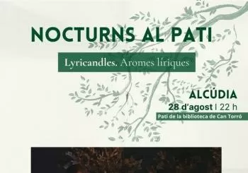 Lyricandles. Aromes líriques · NOCTURNS AL PATI en Alcúdia, 07400