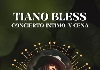 Tiano Bless concierto y cena en Casa Verde en Barcelona