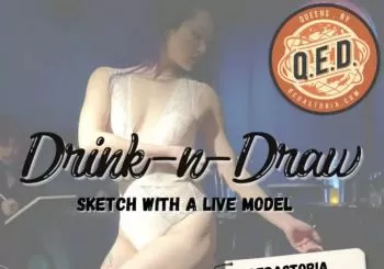 Drink & Draw with a Live Model en New York