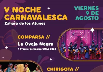 V NOCHE CARNAVALESCA ZAHARA DE LOS ATUNES en CÁDIZ