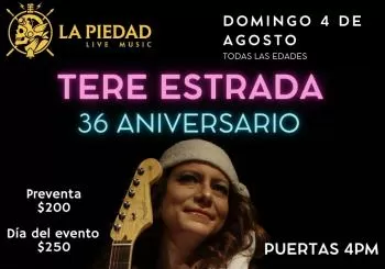 36 Aniversario de Tere Estrada en CDMX Ciudad de Mexico