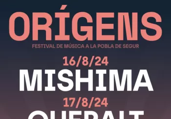 ORÍGENS FESTIVAL 2024 en LA POBLA DE SEGUR