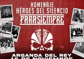 TRIBUTO A HEROES DEL SILENCIO por la banda PARASIEMPRE MADRID