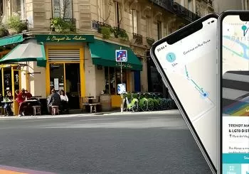 Trendy Marais, smartphone audioguided walking tour en Paris