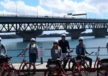 The Easy Rider: a relaxed electric bike tour ride along Auckland's Waterfront