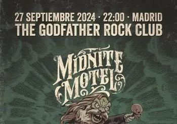 Midnite Motel en The Godfather Rock Club en Vallekas (Madrid)