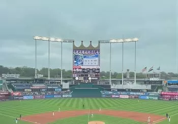 Kansas City Royals Baseball Game Ticket at Kauffman Stadium