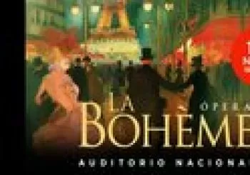 Ópera La Bohème de Puccini en Madrid