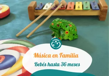 Música en Familia | Bebés de 4 a 36 meses | Aprendemos jugando juntos en Barcelona