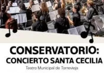 CONSERVATORIO PROFESIONAL FRANCISCO CASANOVAS: CONCIERTO SANTA CECILIA en Torrevieja