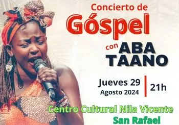 Concierto de Góspel con Aba Taano en San Rafael, El Espinar