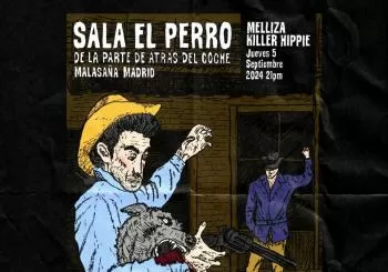 Melliza y Killer Hippie La vuelta al cole del perro en Madrid