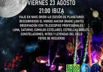 Experiencia Astronómica Ibiza en SANT RAFEL - ILLES BALEARS