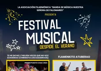 FESTIVAL MUSICAL ''DESPIDE EL VERANO'' en CÁDIZ