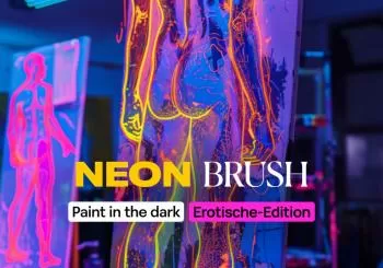 Neon Brush Erotic: Ein Neon-Malworkshop nur für Erwachsene en Berlin