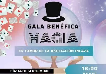 GALA BENÉFICA DE MAGIA A FAVOR DE ASOCIACION INLAZA en Zaragoza