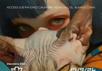 LUGOSI MX, ONIX PUNK ROCK Y BOREAL GRIZZLY EN GATO CALAVERA en CDMX Ciudad de Mexico