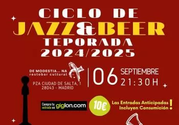 Ciclo de Jazz&Beer VI a MADRID