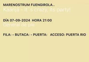 Käärijä-It`s crazy, its party! en Fuengirola