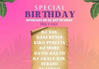 Special birthday tere y faly en Palma de Mallorca