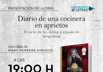 Presentación 'Diario de una cocinera en aprietos', de Mary Herrera (Universo de letras) en Madrid