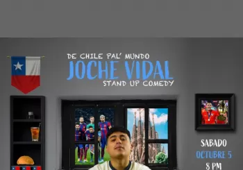 Joche Vidal De Chile Pa'l Mundo Standup comedy en Barcelona