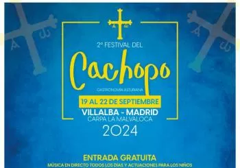 2º Festival del Cachopo y Gastronomía Asturiana en Collado Villalba en Madrid