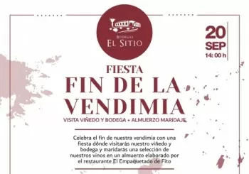Fiesta Fin de la Vendimia en Bodegas El Sitio,  Tenerife