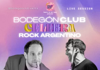 Bodegón Club Celebra: Rock Argentino ft. Seba Furman & Seba Quintanilla en Barcelona