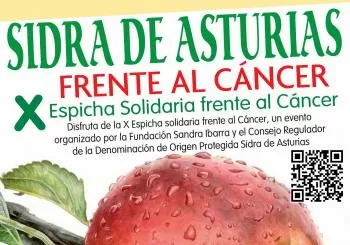 Sidra de Asturias frente al cáncer en Siero