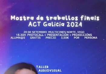 Mostra de traballos finais ACT Galicia 2024 en Vigo