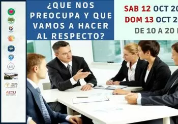 Congreso ¿Que nos preocupa y que vamos a hacer al respecto? - Domingo 13 MADRID