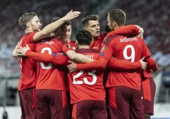 UEFA Nations League Schweiz - Dänemark en St. Gallen