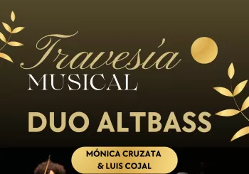 Concierto Duo Altbass con Mónica Cruzata (Viola) & Luis Cojal (Contrabajo) en Barcelona