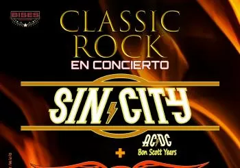 SIN CITY + SWEET EMOTION EN CONCIERTO - BARCELONA- AC/DC BON SCOTT YEARS TRIBUTE/AEROSMITH COVERS