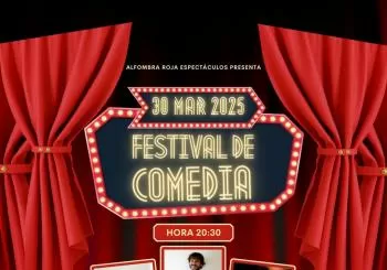 FESTIVAL DE COMEDIA - Alfombra Roja Espectáculos - Domingo 30 Marzo (20:30 h) Público Adulto en Córdoba