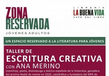 Taller de escritura creativa para jóvenes con Ana Merino en Madrid