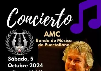 Concierto AMC Banda de Música de Puertollano. Director Johan de Meij. Solista Ximo Vicedo