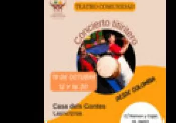 Titeres, Colombia. Concierto titiritero en Barcelona