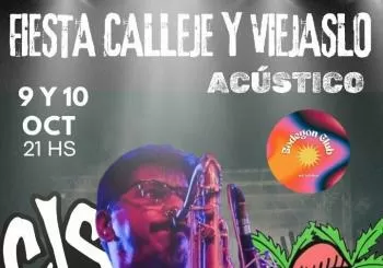 Fiesta Calleje y Viejaslo por Juancho Carbone en Barcelona