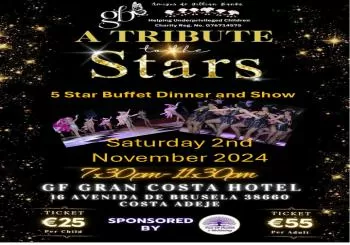 5 star dinner buffet and show
